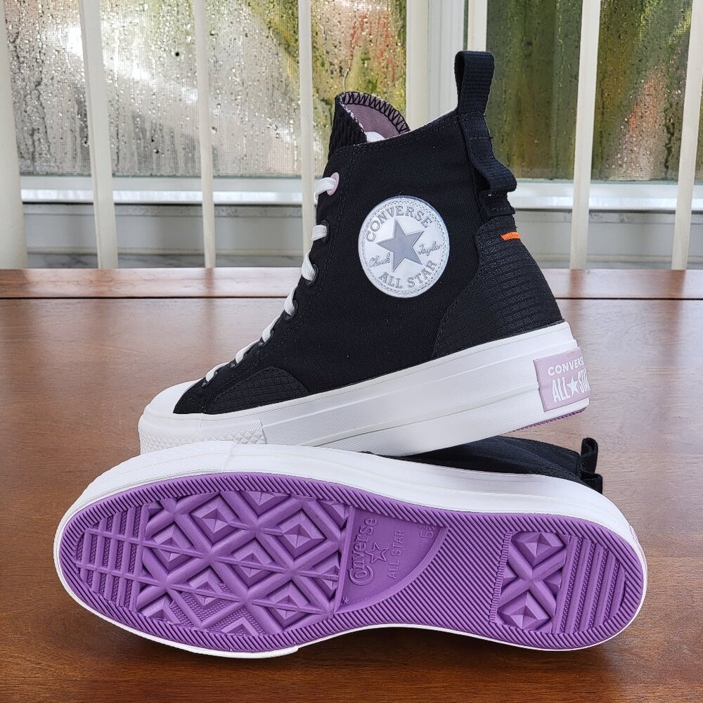 Converse Women's CTAS Lift Hi Platform Future Utility 572420C Black Multi Sizes - Picture 6 of 12